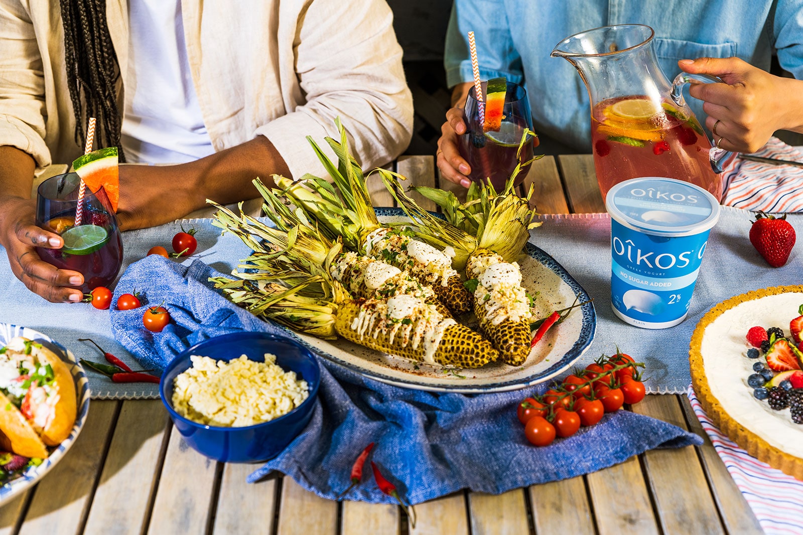 Grilled corn | Oikos Canada