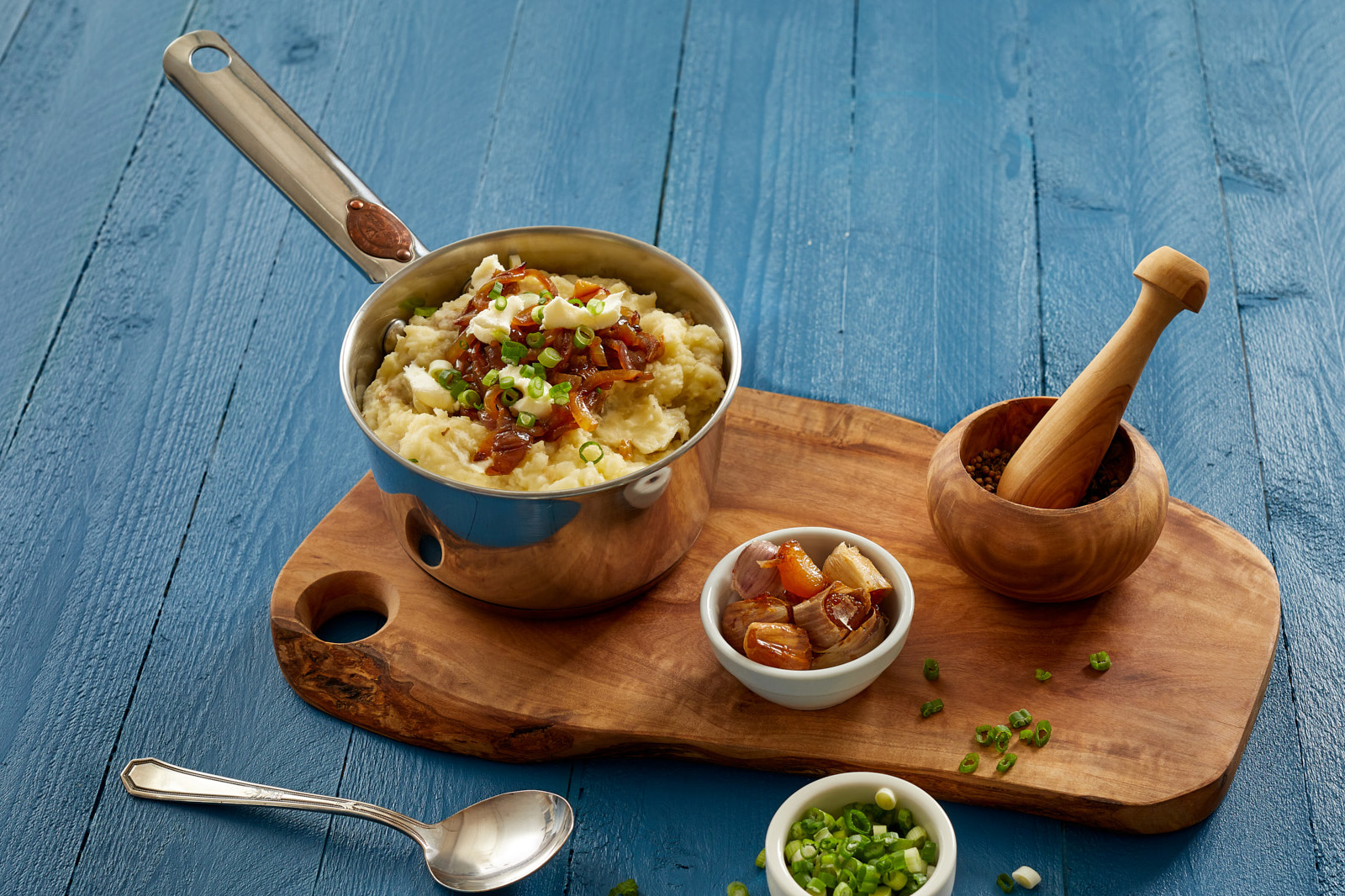 Our homemade mashed potoatoes recipe with yogurt I Oikos