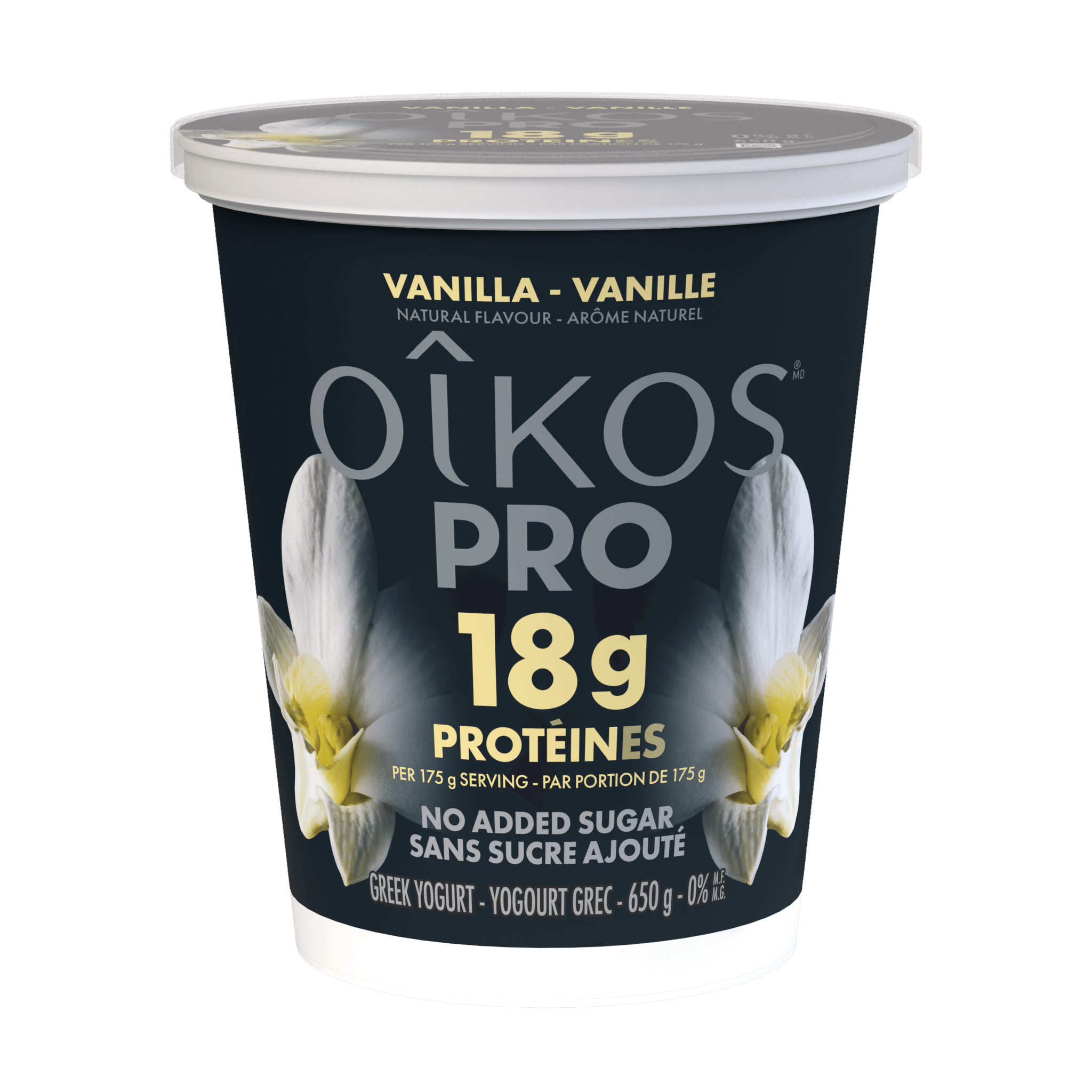 High Protein Vanilla Flavour Yogurts - Oikos PRO™ Tubs