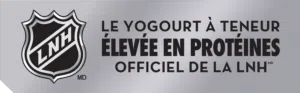 Le yogourt à teneur élevée en protéines officiel de la LNH