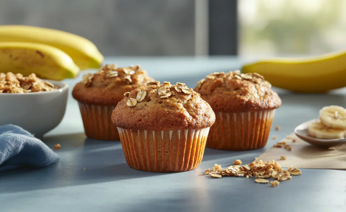 Greek Yogurt Banana Muffins Recipe