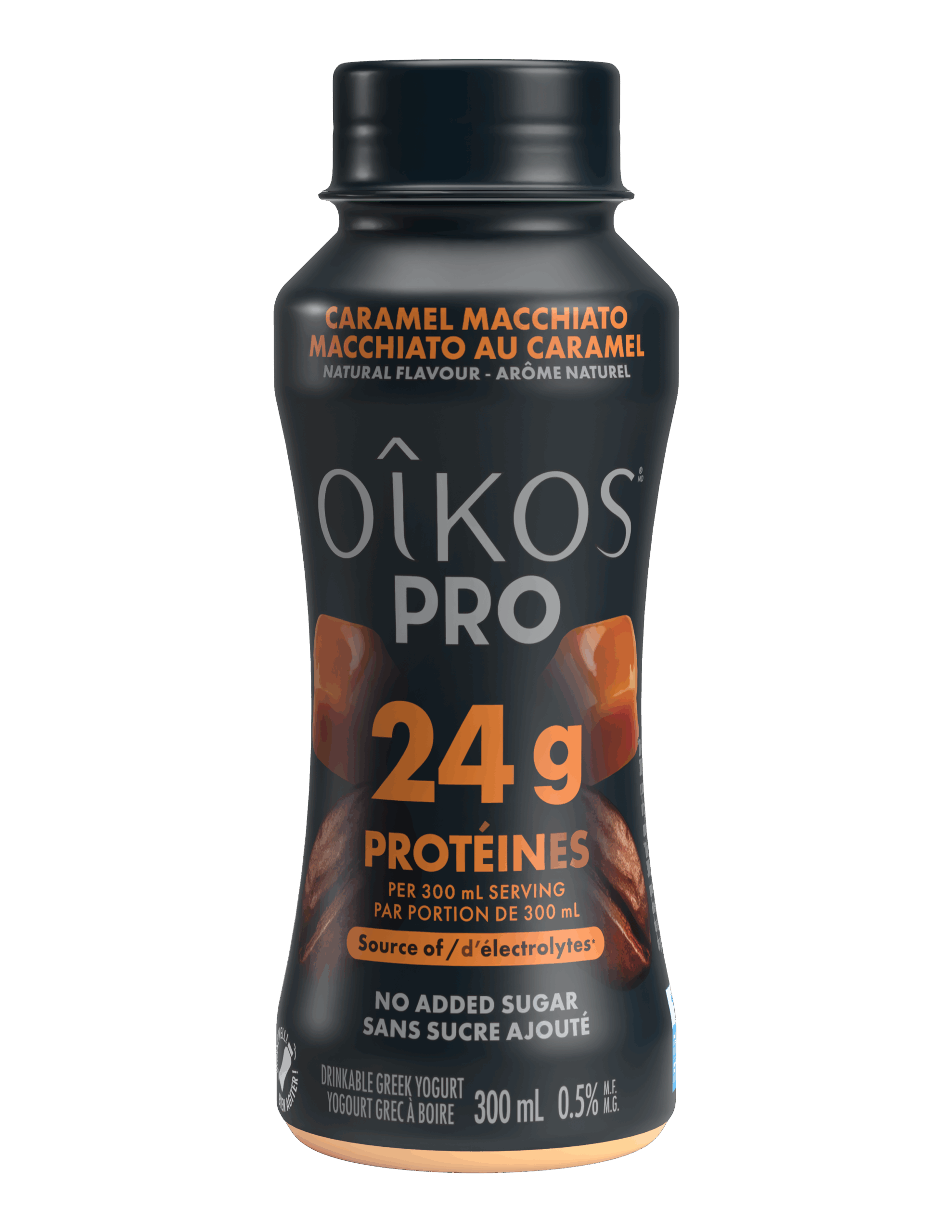 脂肪燃焼クリーム　テクニカルプロTechnical PRO　130ml Caramel Macchiato High Protein Drinkable Yogurt | Oikos Canada