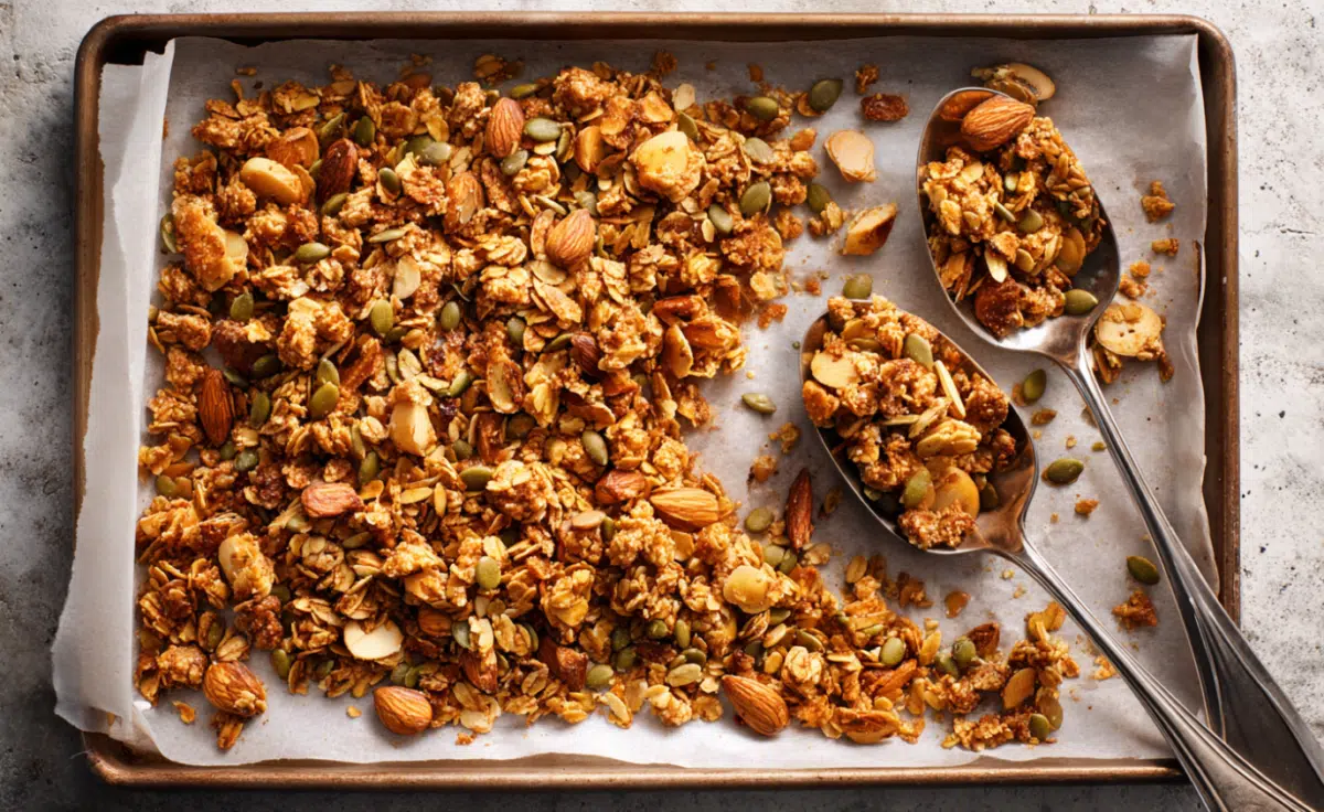 Easy High Protein Homemade Granola